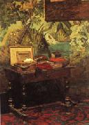 Claude Monet Studio Corner Spain oil painting artist